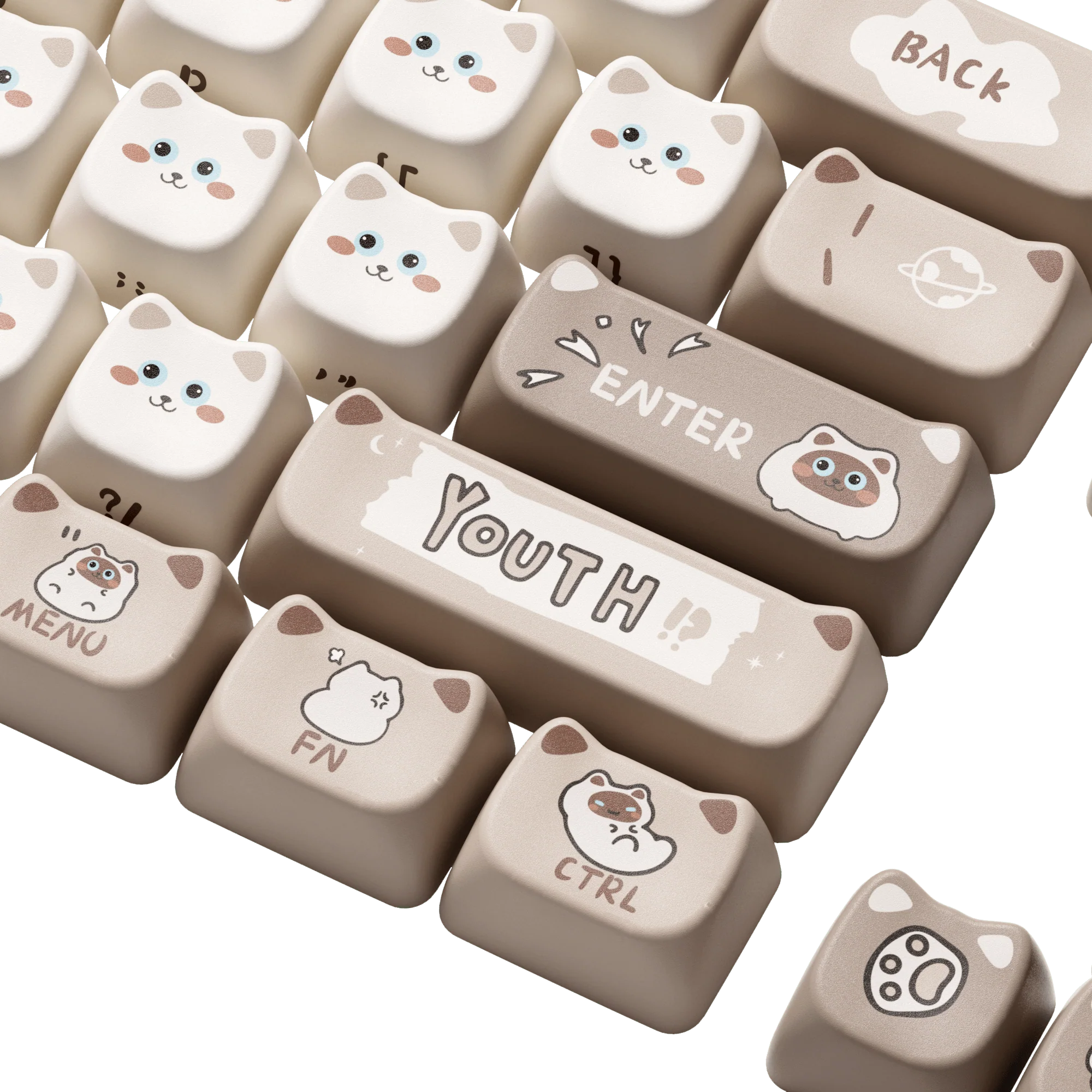 Siamese Cat Tastenkappen Set (142-Tasten) - Image 8