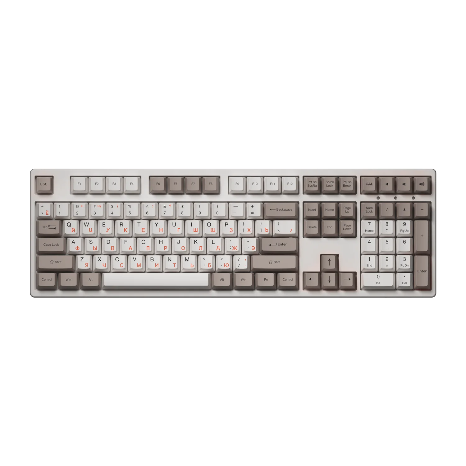 Steam Engine Cyrillic Tastenkappen Set (108-Tasten) - Image 3