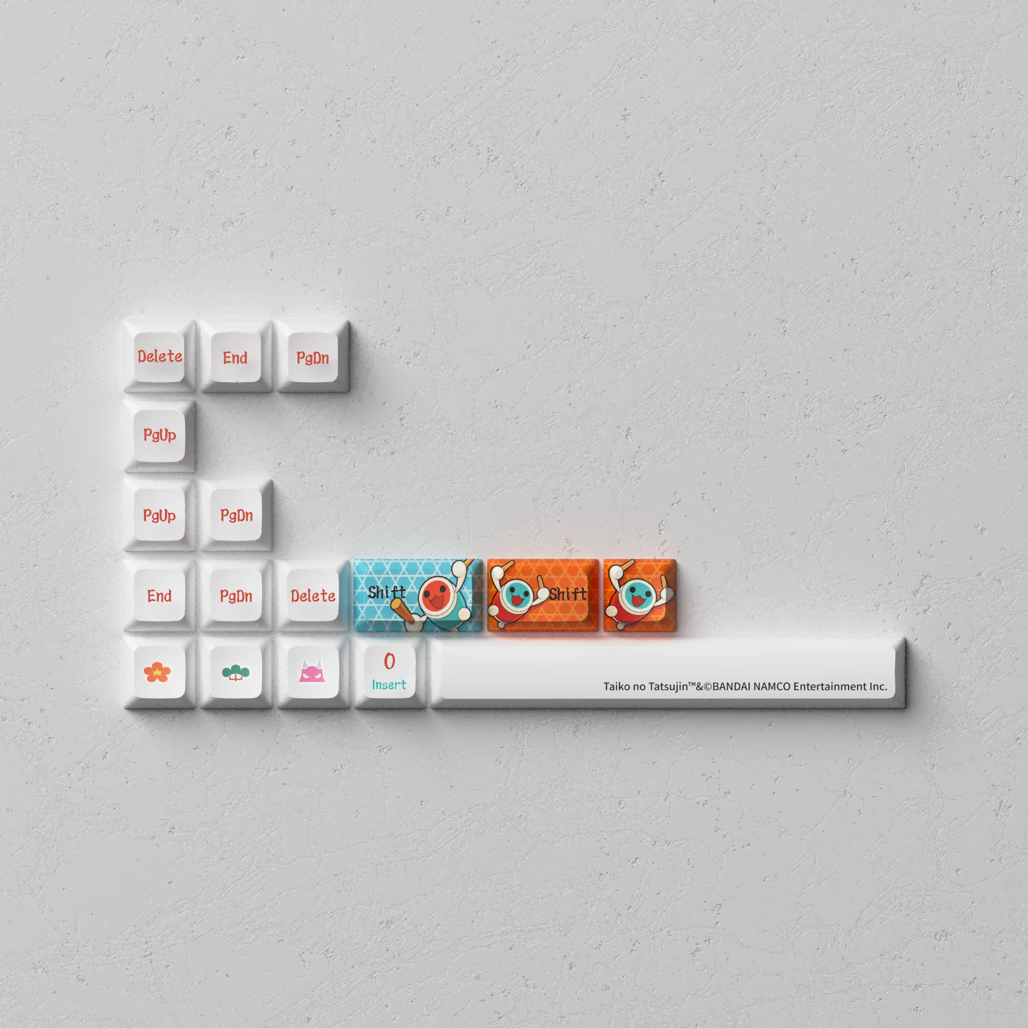 Taiko no Tatsujin Tastenkappen Set (137 Tasten) - Image 7