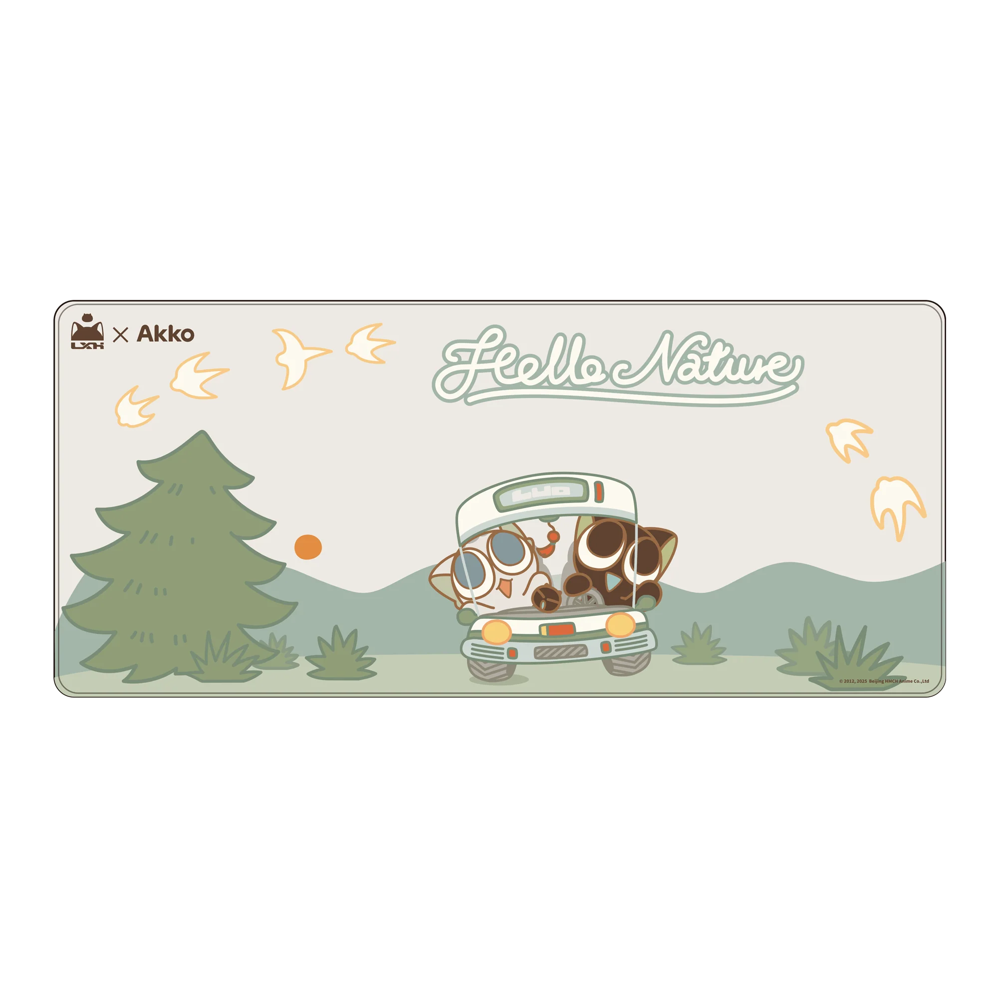 The Legend of Hei Mouse Pad