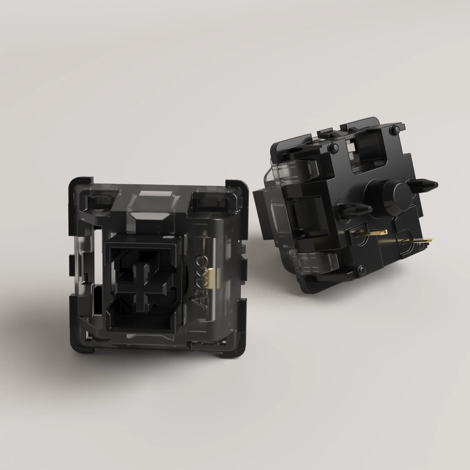 V3 Cream Black Pro Switch (Linear, 45pcs) - Image 4