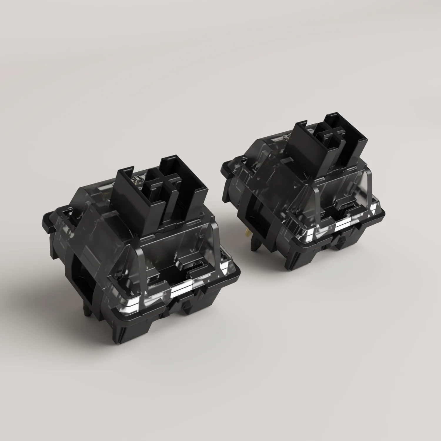 V3 Cream Black Pro Switch (Linear, 45pcs) - Image 6