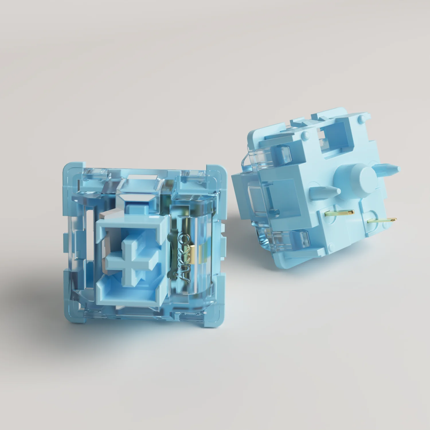V3 Cream Blue Pro Switch (Tactile, 45pcs) - Image 3
