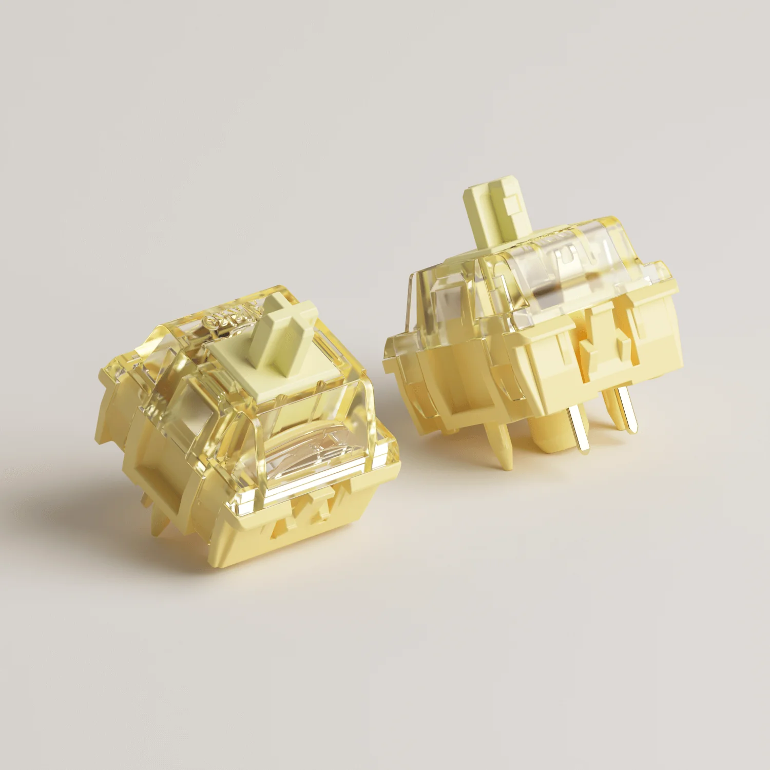 V5 Creamy Yellow Pro Switch (Linear, 45pcs) - Image 6